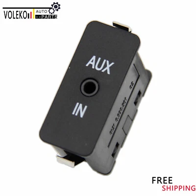 61316930561 Enchufe auxiliar de audio para consola central para BMW 1 3 5 6 7 X1 X3 X5 X6 Z4 Foto 1 de 4