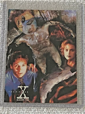 Tarjeta promocional de televisión Topps The X-Files 1996 segunda temporada casi nueva #0 Foto 1 de 2