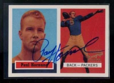PAUL HORNUNG 1998 TOPPS STARS CERTIFIED AUTOGRAPH AUTO! GREEN BAY PACKERS! - Image 1 of 2