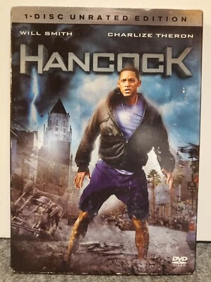Hancock DVD 2008 Columbia Pictures Unrated Edition Will Smith Sealed New Movie Foto 1 de 4