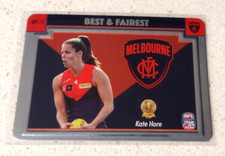 2023 teamcoach AFLW Kate Hore Silver Best & Fairest Melbourne BF-11