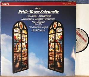 Scimone (w Carreras; etc). Rossini (Petite Messe solenelle). Philips 412 124 (2) - Picture 1 of 1