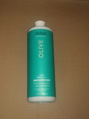 Solución bronceadora en spray Mine Tan Pro OLIVE solución bronceadora sin sol 1L 33,8 oz NUEVO Foto 1 de 2
