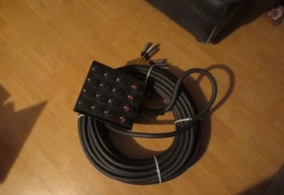 HORIZON PRO STAGE SERIES 100' 12-CHANNEL / 4-RETURN STAGE SNAKE - Image 1 of 4