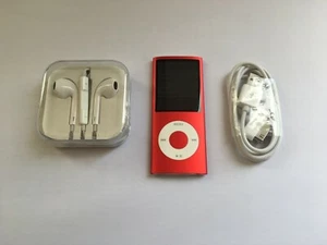 Apple iPod nano 4th Generation Chromatic Red (8GB) - Picture 1 of 3