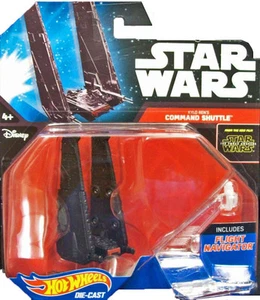 ARTÍCULO HOT WHEELS STAR WARS SERIE STARSHIP TFA KYLO REN'S COMMAND SHUTTLE CKJ68 - Imagen 1 de 4