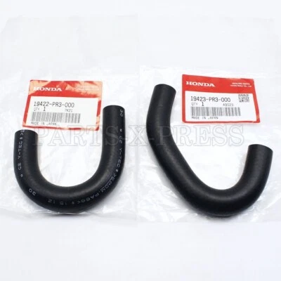 NEW OEM GENUINE HONDA ACURA INTEGRA 1992-2001 SET OF TWO ENGINE OIL COOLER HOSES - Image 1 of 4