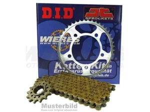 DID ACCIAIO KIT CATENA CONVENIENTE 12/47 adatto a HUSQVARNA TC 125 ANNO 14 - Foto 1 di 1