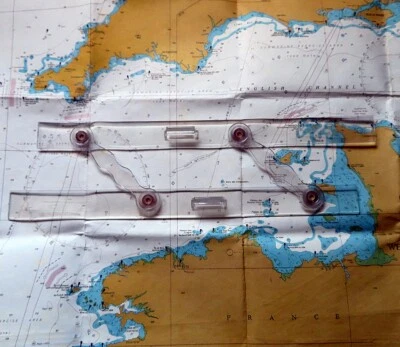 Regla paralela de gráficos de curso de navegación Davis Instruments 061, hecha en EE. UU. Foto 1 de 3
