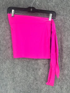 Blauer einfarbiger Damen-Pareorock Hot Pink Freizeit Einheitsgröße - Bild 1 von 8
