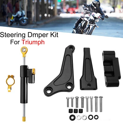 Kit Amortiguador Dirección Para Triumph Street Triple 765R/RS 2020-2022 Juego Estabilizador Foto 1 de 4