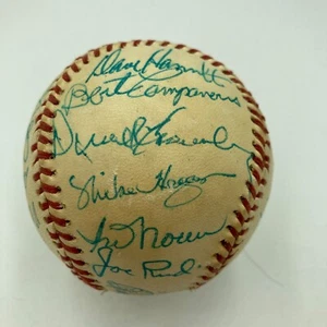 1972 Oakland A's Athletics World Series Champs Team Signed Baseball JSA COA - Picture 1 of 10