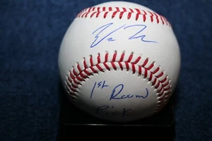 WALTER JANEK AUTOGRAPHED BASEBALL HOUSTON ASTROS "1ST ROUND PICK" - Picture 1 of 2