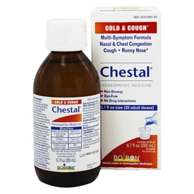 Boiron Chestel Adult Cold & Cough, 6.7 Ounces - Image 1 of 4