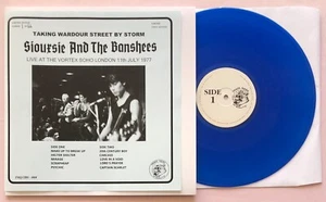 SIOUXSIE AND THE BANSHEES - TAKING WARDOUR ST BY STORM 1978 66 0NLY BLUE LP - Picture 1 of 1