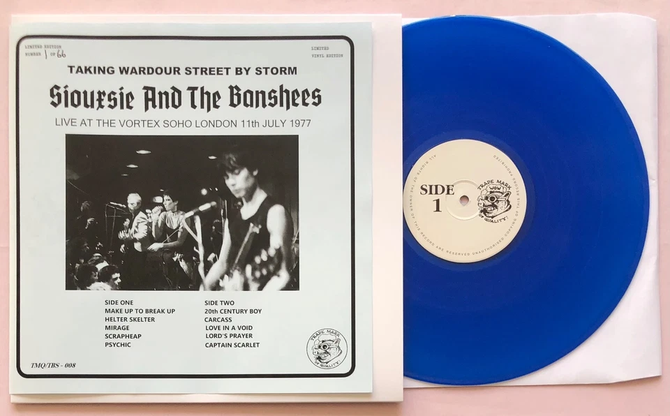 SIOUXSIE AND THE BANSHEES - TAKING WARDOUR ST BY STORM 1978 66 0NLY BLUE  LP - Image 1 of 1