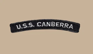 US Navy CA-70 CAG-2 USS Canberra Cruiser UIM Shoulder Rocker Tab (01) - Picture 1 of 1