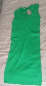 TU WOMENS GREEN DRESS (SIZE 14) BRAND NEW WITH TAGS - Picture 1 of 5