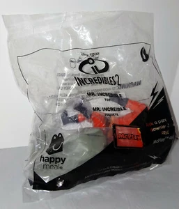 The INCREDIBLES 2 Mr. Incredible McDonald's Happy Meal Toy disney pixar hero NEW - Picture 1 of 2