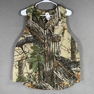 NWT Vintage Camo Gear hunting Vest Mens large Realtree X-Tra Camouflage Pouch - Picture 1 of 19