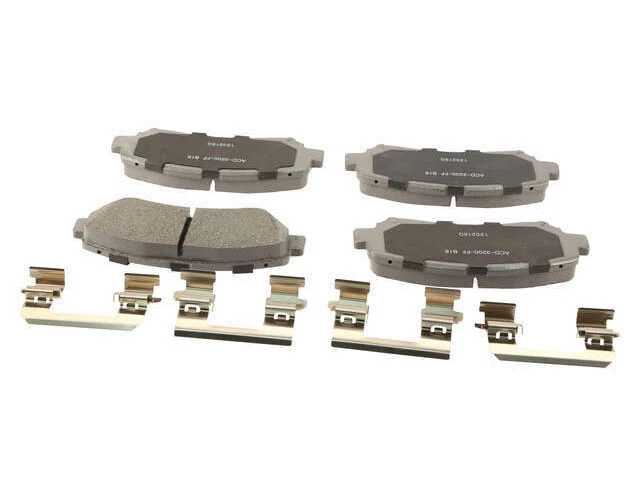 Juego de pastillas de freno delanteras AC Delco 53YY56S para Nissan Rogue 2008-2013 plata cerámica Foto 1 de 1