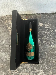 Armand de Brignac Ace of Spades Brut VERDE Champagne (Botella Vacía) E9 - Imagen 1 de 10