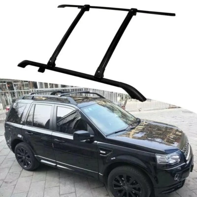 Barra transversal de rieles de techo 4 piezas para Land Rover Freelander 2 LR2 2006-2016 Foto 1 de 4