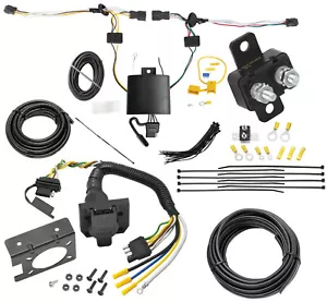 Trailer Hitch 7 Way RV Wiring Kit For 21-25 Kia Seltos Plug Prong Brake Control - Bild 1 von 8