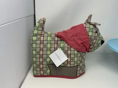 Ulster Tejedores Scotty Perro Nuevo Cuadros Cachorro Animal Forma Té Acogedor Acogedor Foto 1 de 4