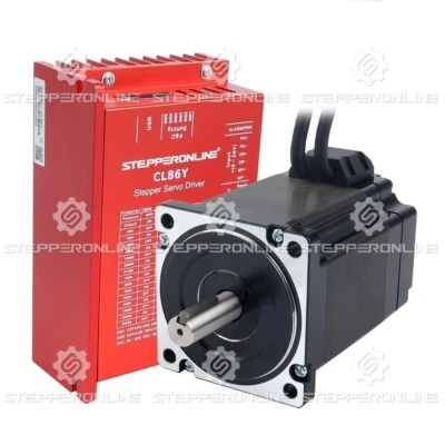 STEPPERONLINE 6.5Nm 6A Nema 34 Closed Loop Stepper Motor &Driver Kit - Image 1 of 4