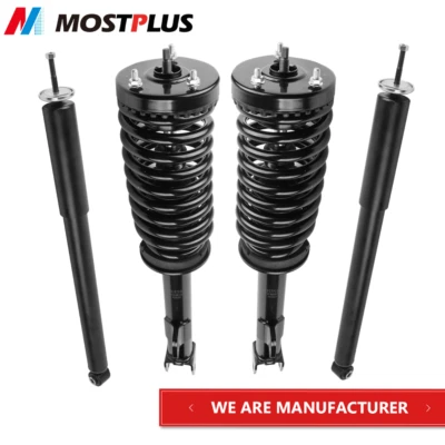 Set(4) Front+Rear Shocks Struts Assembly For Dodge Charger Magnum Chrysler 300 Foto 1 de 4