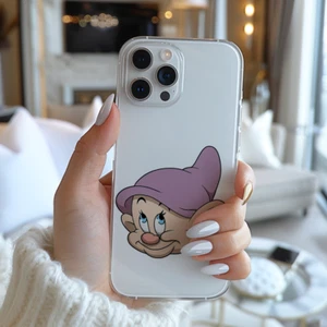 Custodia telefono Disney Biancaneve e i sette nani Dopey Big Face AB555 - Foto 1 di 1