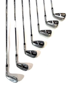 TaylorMade M6 Iron Set 5-PW AW Stiff Flex Steel Shaft RH - Picture 1 of 5