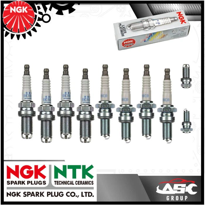 Alfa Romeo GTV Twin Spark NGK PLATINUM PLUGS x8 - Image 1 of 1