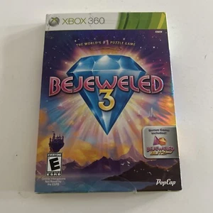 Bejeweled 3 (Microsoft Xbox 360, 2011) Brand New Factory Sealed w/ Slipcover - Picture 1 of 4
