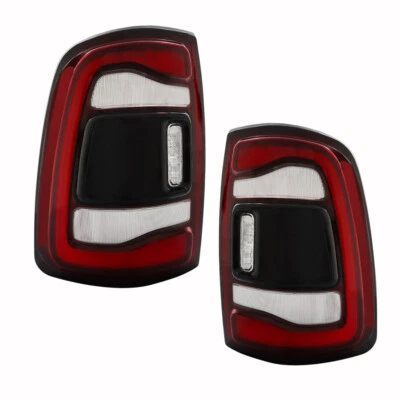 2PCS Tail Lights For Dodge Ram 2500 2019 20 21 2022 w/o Blind Spot LED Rear L+R - Image 1 of 4