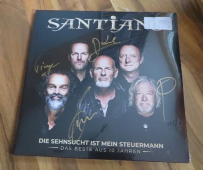 SANTIANO Die Sehnsucht ist mein Steuermann SIGNIERT Vinyl 2er LP Signierte      - Bild 1 von 4