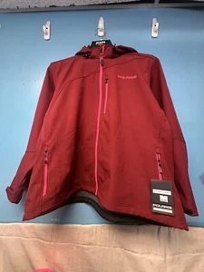 Polaris Woman’s Soft shell Maroon/Pink (3XL) - Picture 1 of 2