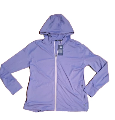Mujer Cutter & Buck Pullover Cremallera Golf Prendas exteriores Chaqueta Púrpura Sudadera con capucha talla XL Foto 1 de 4