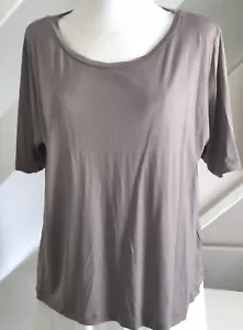 COS quality/ MOCHA/blouse/TOP/lyocell/RELAXED size M-L(bust 114-115cm) - Picture 1 of 8