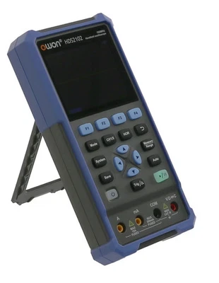 OWON LCD-Oszilloskop mit Multimeter, HDS2102, 2-Kanal, 100 MHz - Bild 1 von 4