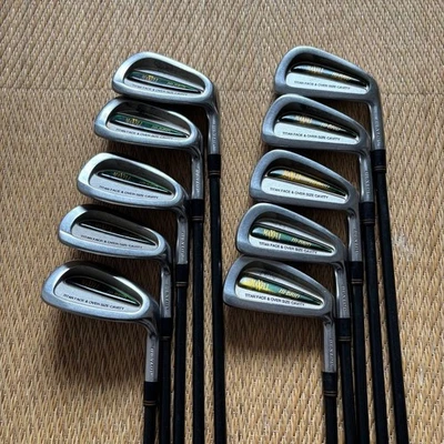 Dunlop Maxfli Iron Set 10pcs 3-9.PW.AW.SW FARJECT V-513 LBP Flex R - Image 1 of 3