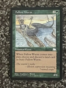 Fallow Wurm Weatherlight MTG Uncommon - Picture 1 of 2