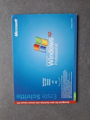 Windows XP Professional mit integriertem Servicepack 1a ☆  CD + Key, Original - Bild 1 von 3