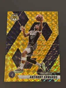 2024-25 Panini Mosaic #36 Anthony Edwards Reactive Yellow Mosaic - Picture 1 of 2