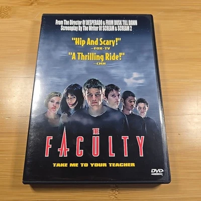 The Faculty (DVD, 1999) Josh Hartnett Horror/Science Fiction W/Insert Free Ship - Image 1 of 4