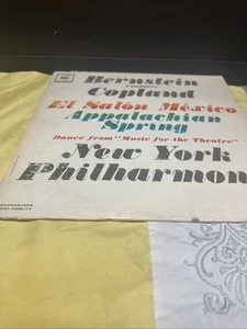 BERNSTEIN CONDUCTS COPLAND EL SALON MEXICO APPLACHIAN SPRING 1962 LP - Picture 1 of 8