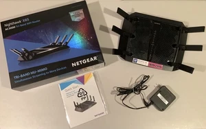 NETGEAR Nighthawk X6S AC3000 R7900P Tri-Band Router 1.8GHz CPU MU-MIMO+Beam - Picture 1 of 5
