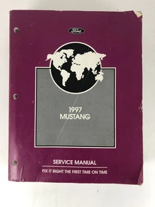 1997 Ford Mustang Shop Service Repair Manual paperback - Picture 1 of 5
