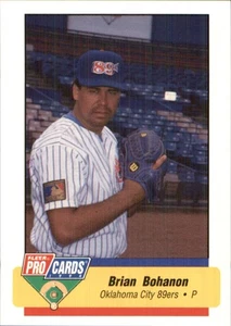 Brian Bohanon 1994 Fleer ProCards #1488 RC Oklahoma City 89ers *AutographDen* - Picture 1 of 2